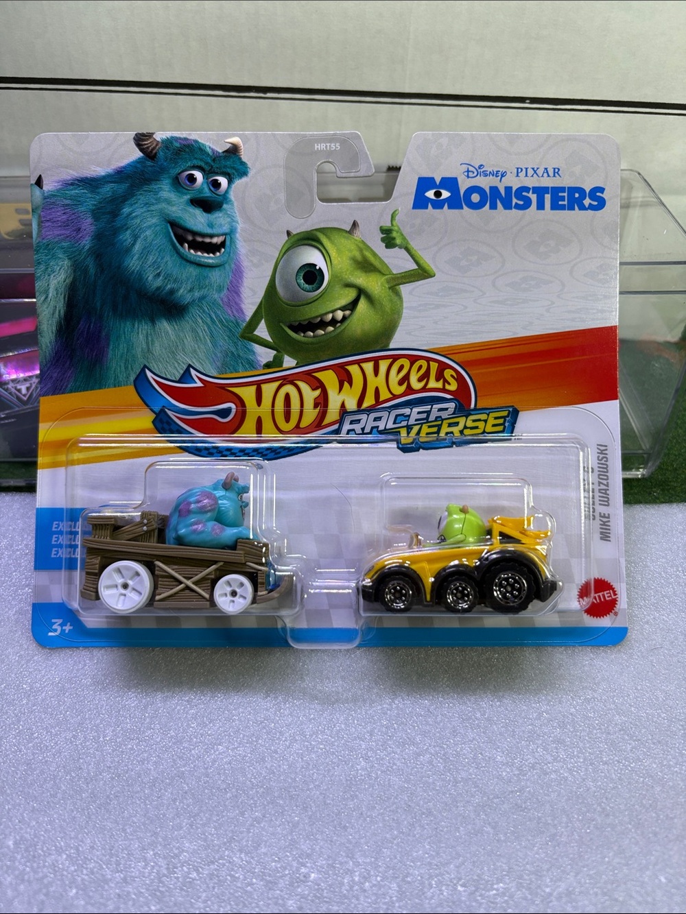 Hot wheels Racerverse Disney Pixar Monsters Sulley & Mike Toy Vehicle Set